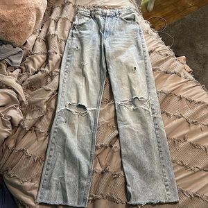 COPY - Zara Lightwash Wide Leg Jeans